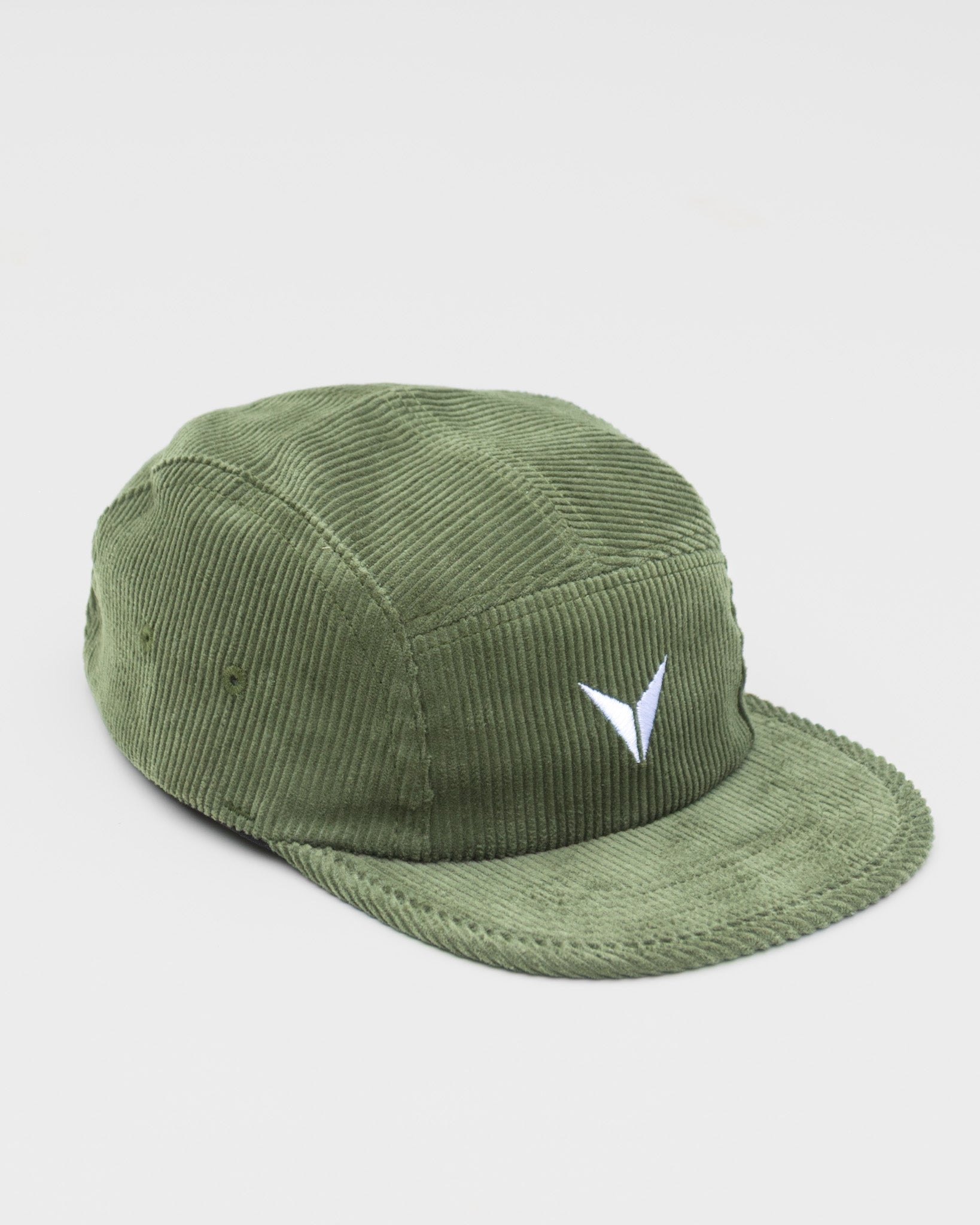 Boné 5 Panel Veludo Verde