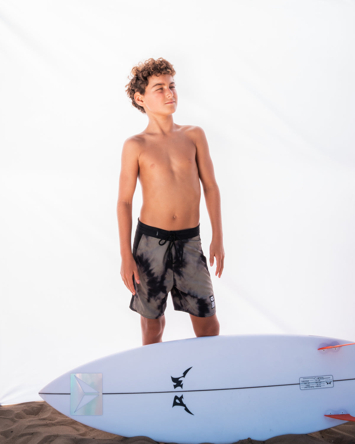 Code Short Tie Dye Verde