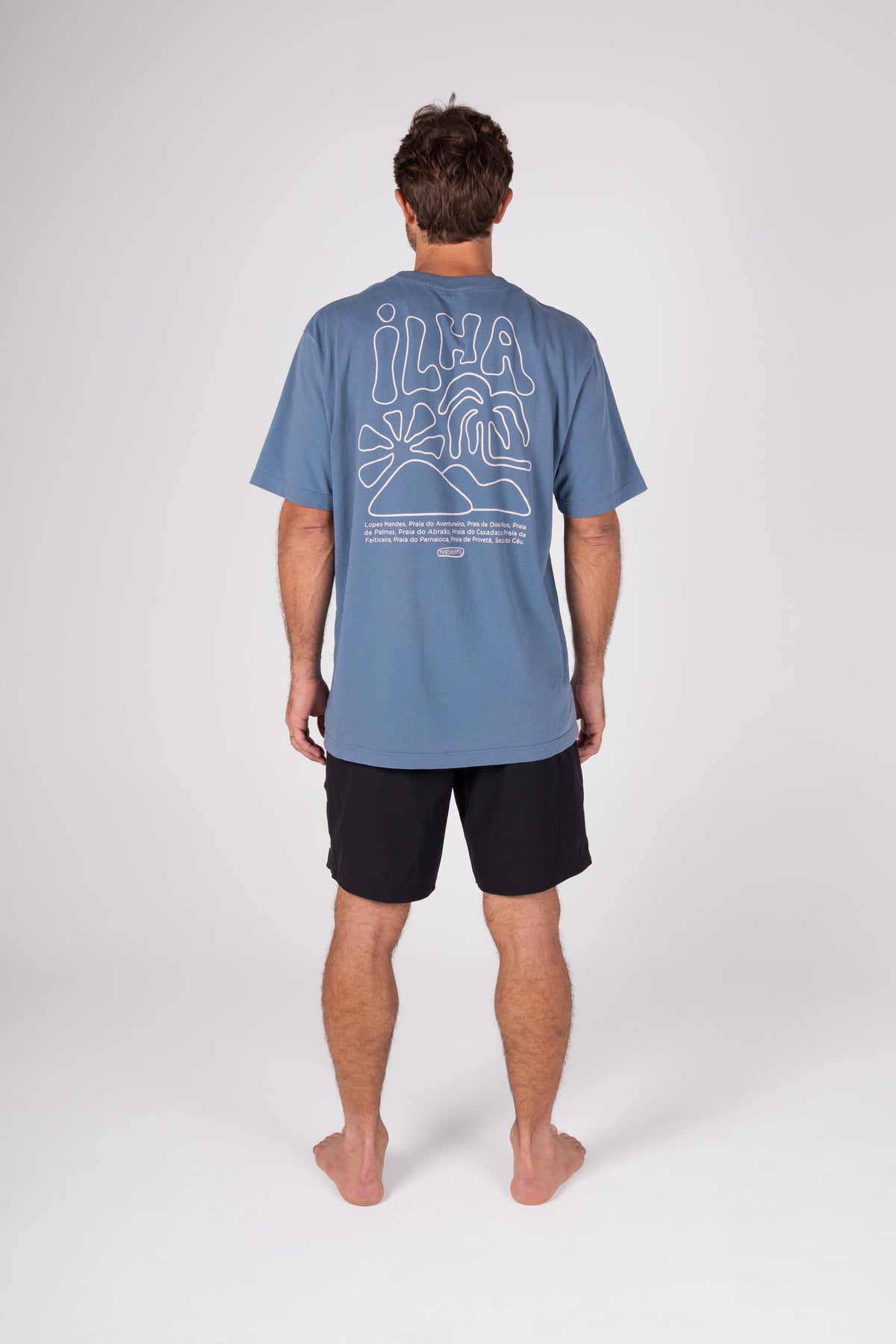 T-Shirt Ilha Azul Oversized