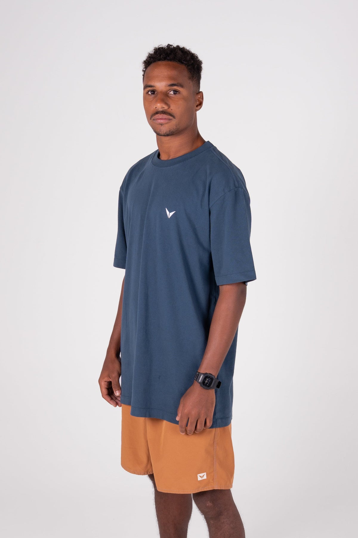 T-Shirt Attols Azul Oversized