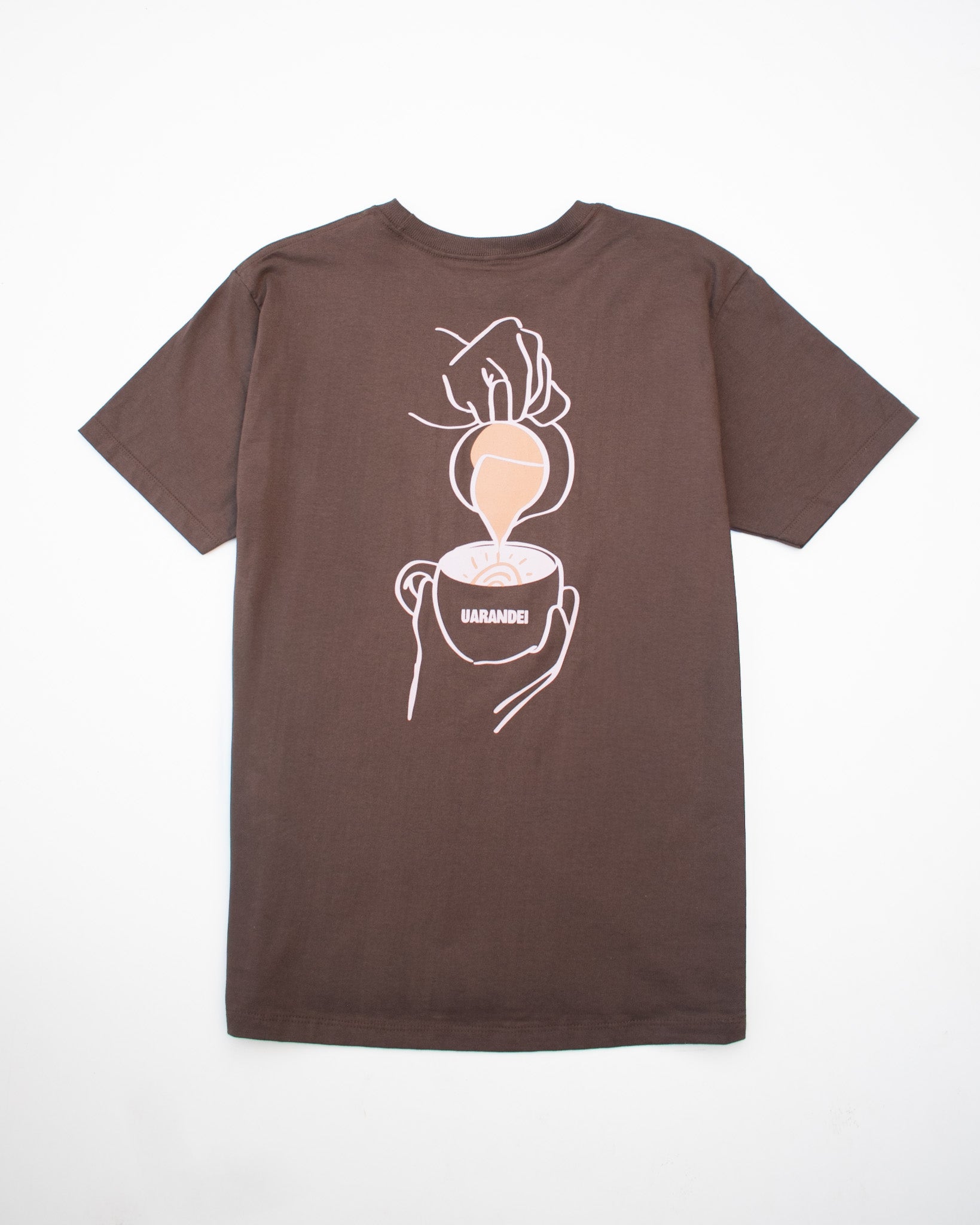 T-shirt Uaradei Ritual Marrom