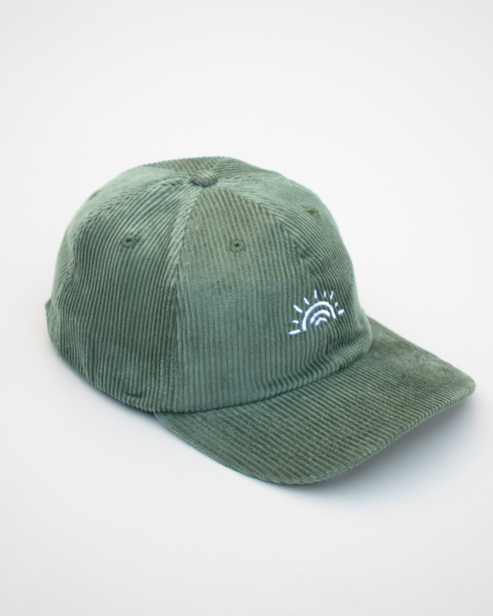 Boné Dad Hat Uaradei Veludo Verde