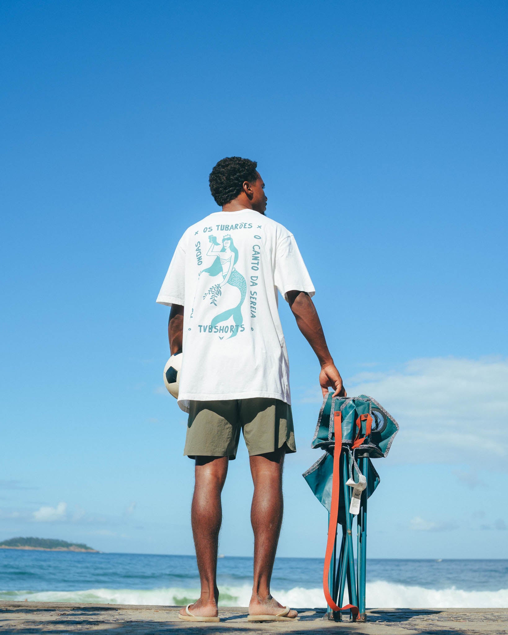T-Shirt Canto da Sereia Off-White