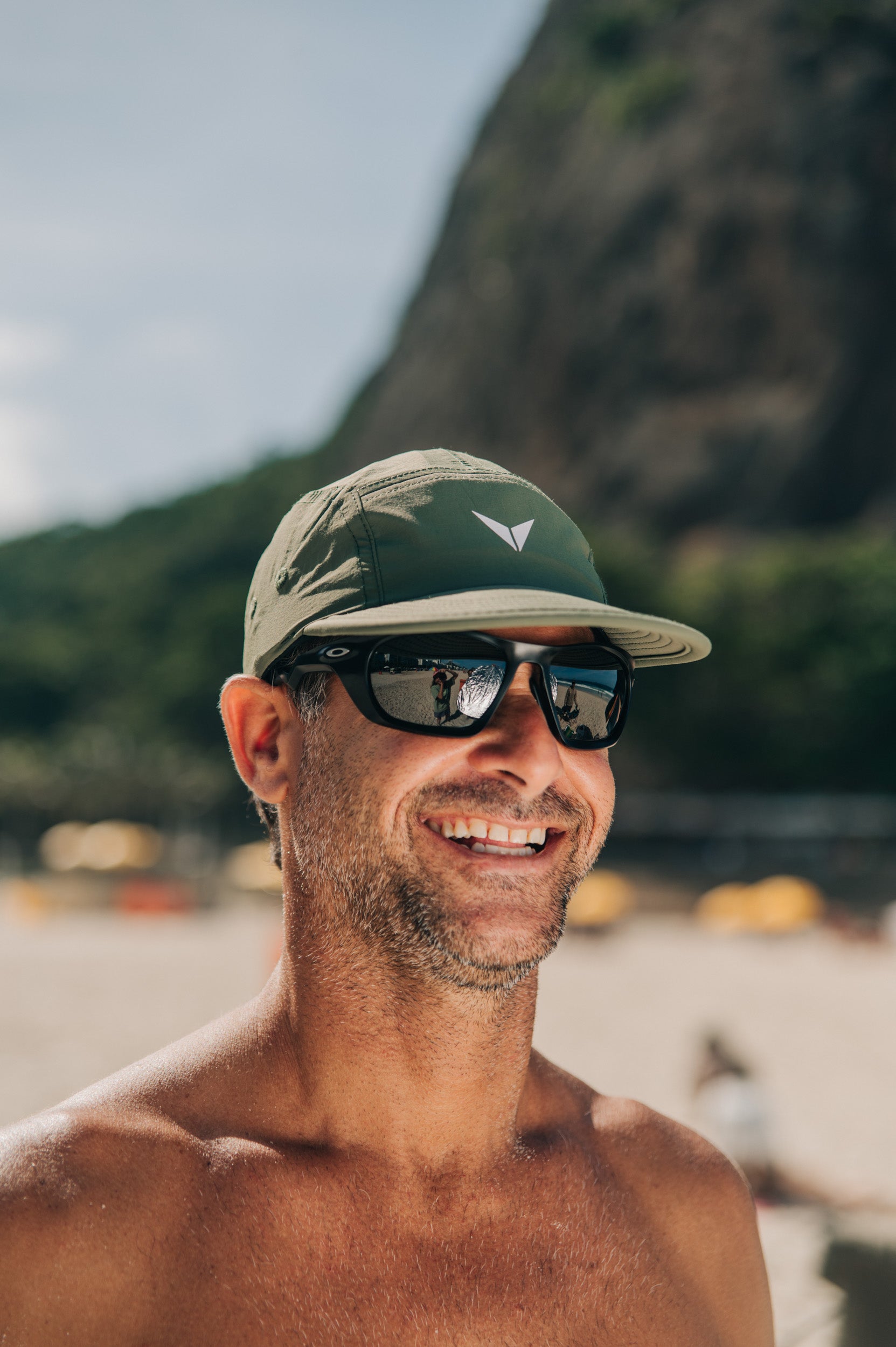 Boné 5 Panel Verde
