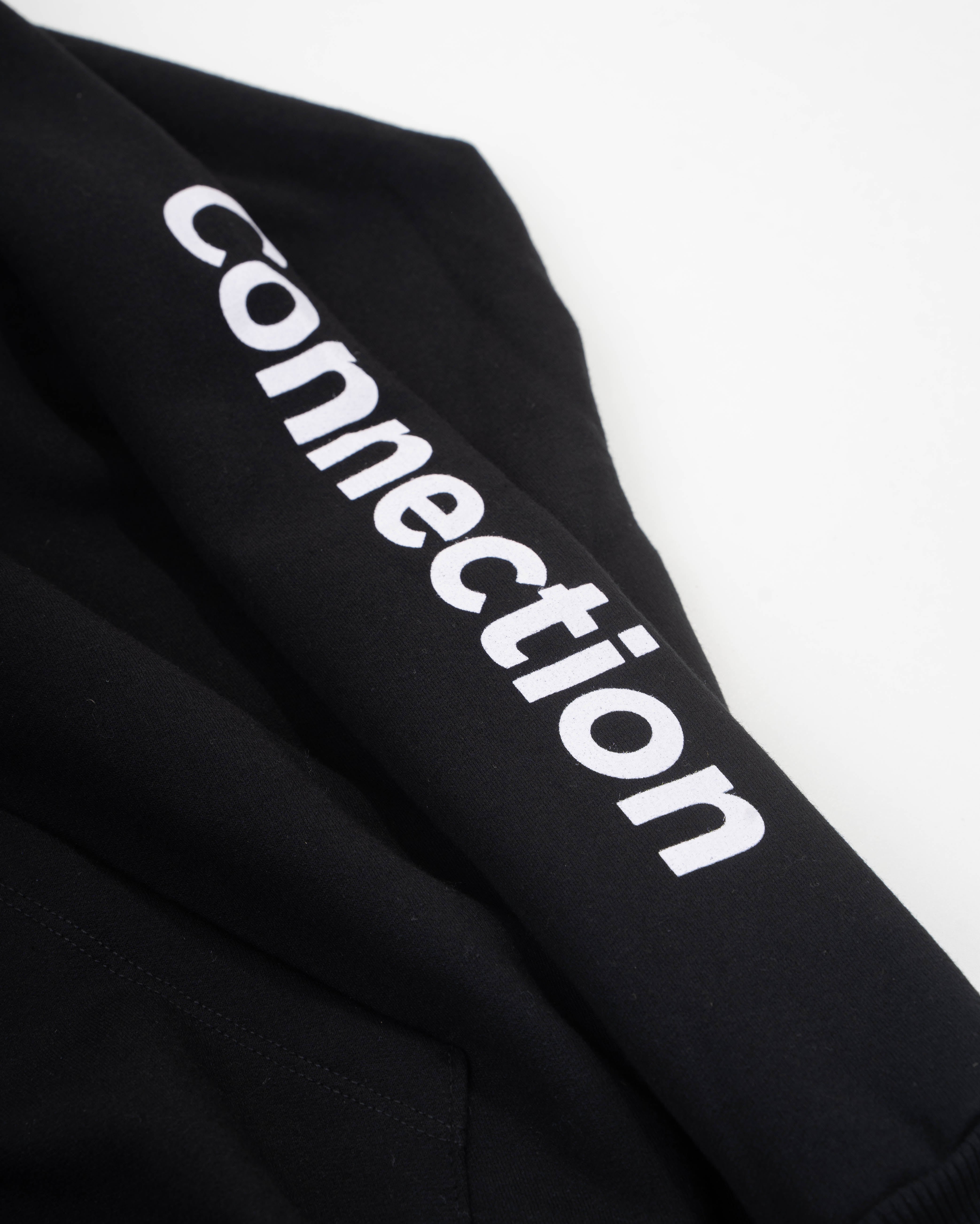 Hoodie Offline Conection/ Preto