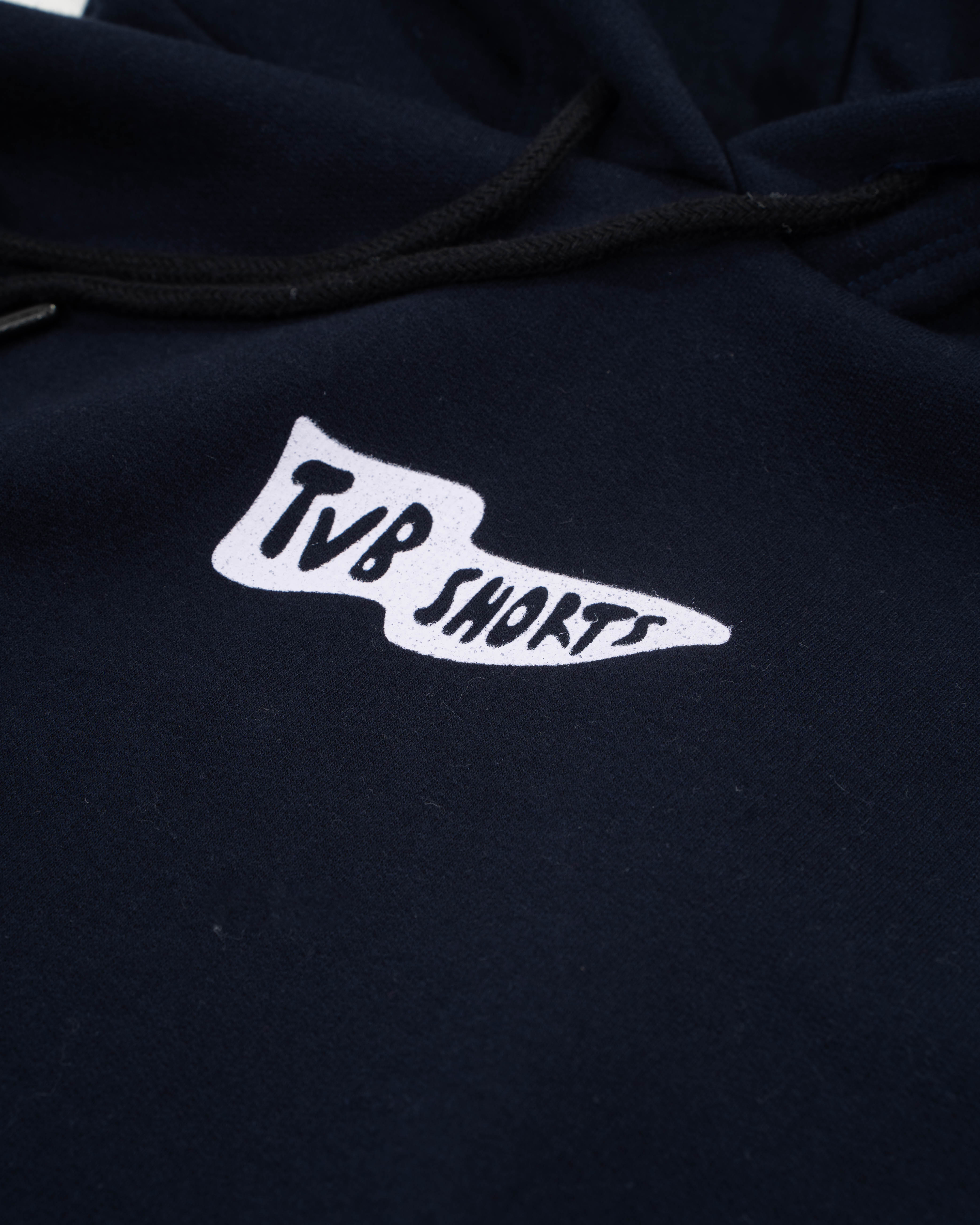 Hoodie Surf Therapy/ Azul petroleo