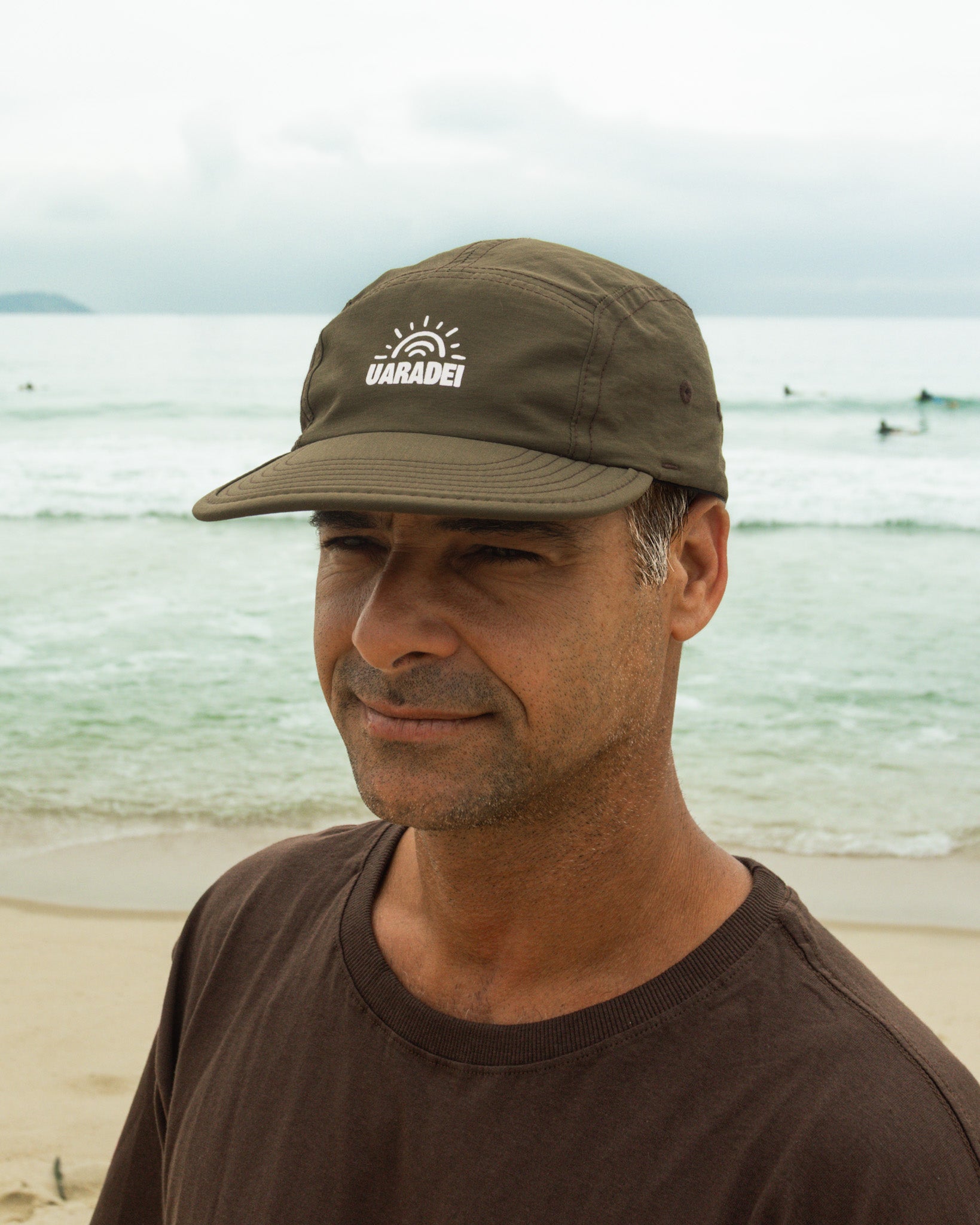 Boné 5 Panel Uaradei Caqui