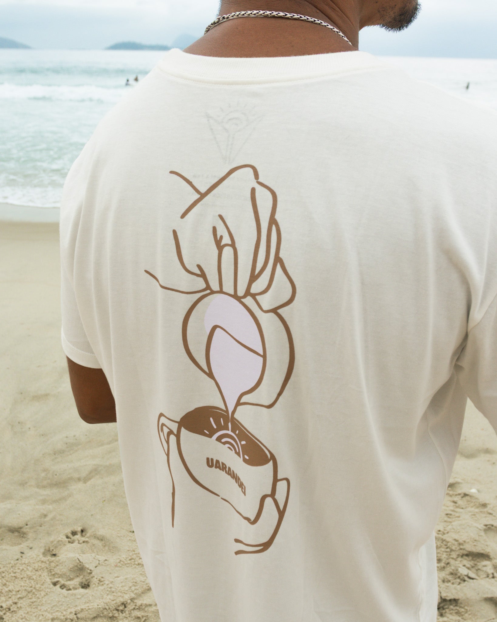 T-shirt Uaradei Ritual Off White