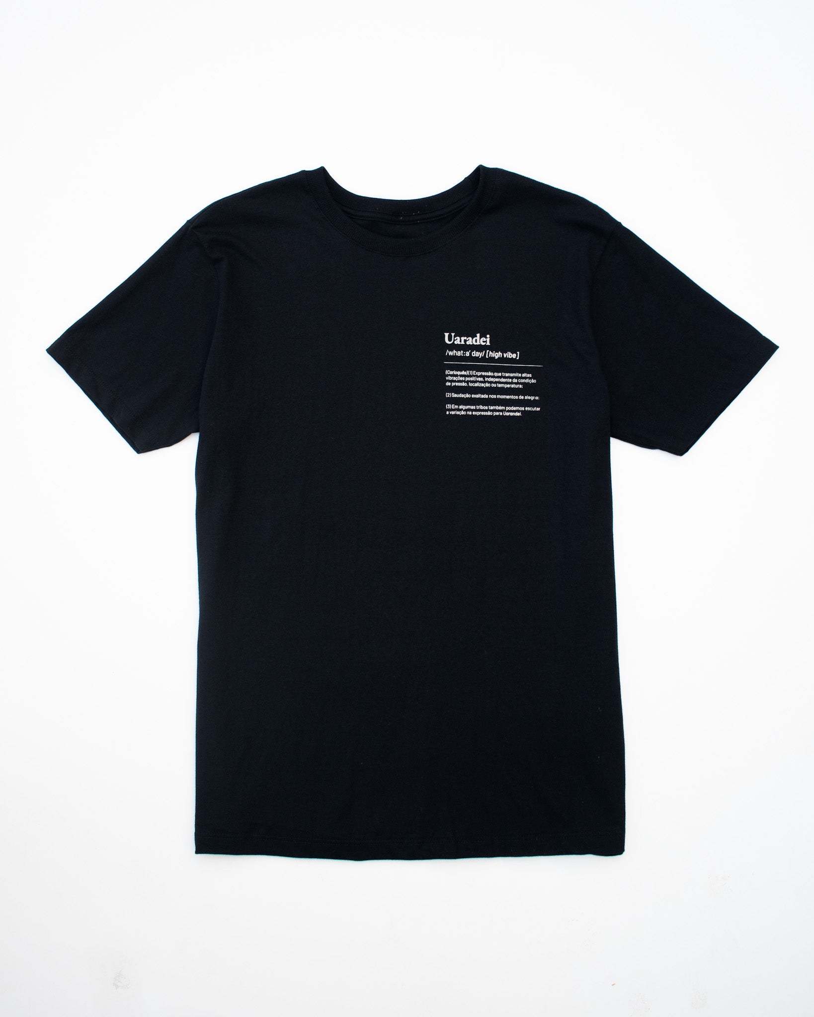 T-shirt Uaradei Dicionario Preto