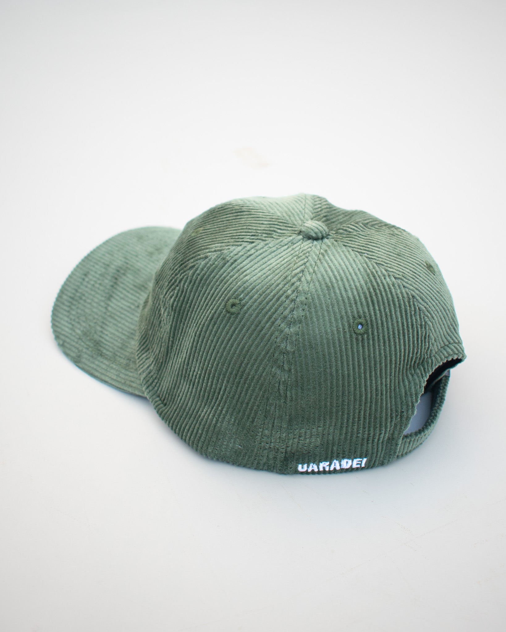 Boné Dad Hat Uaradei Veludo Verde