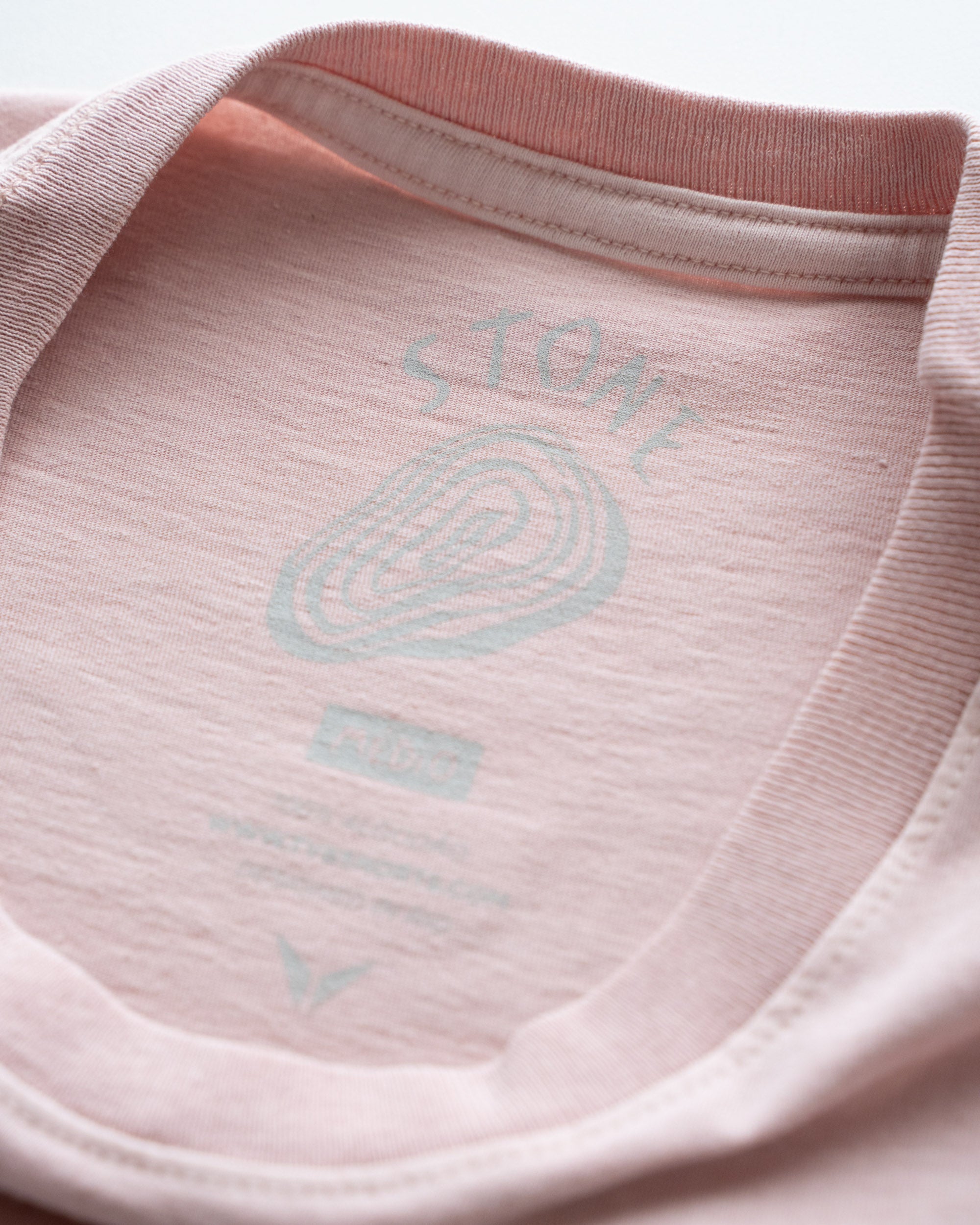T-Shirt Swell de Verão Rosa Stone