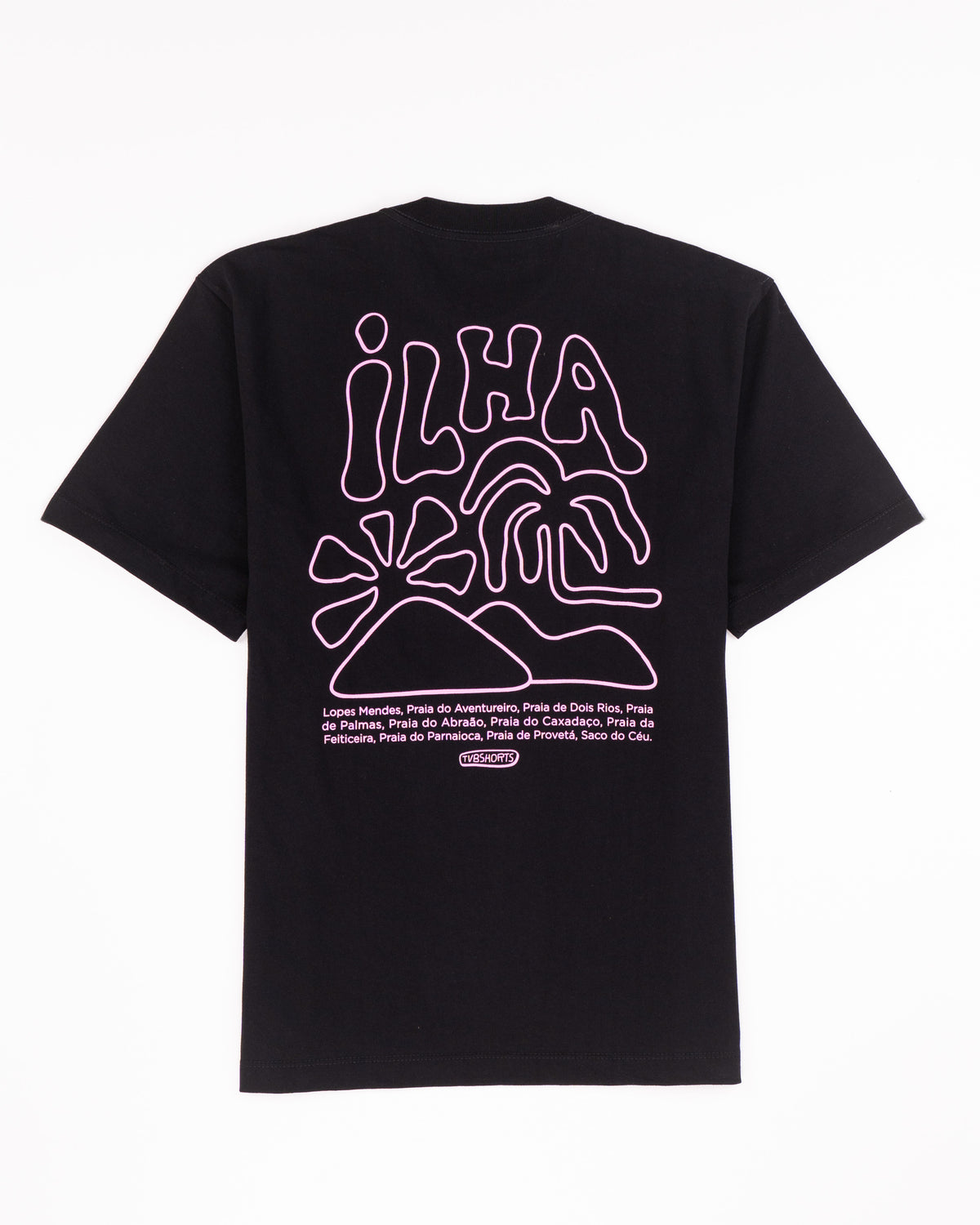 T-Shirt Ilha Preta Oversized