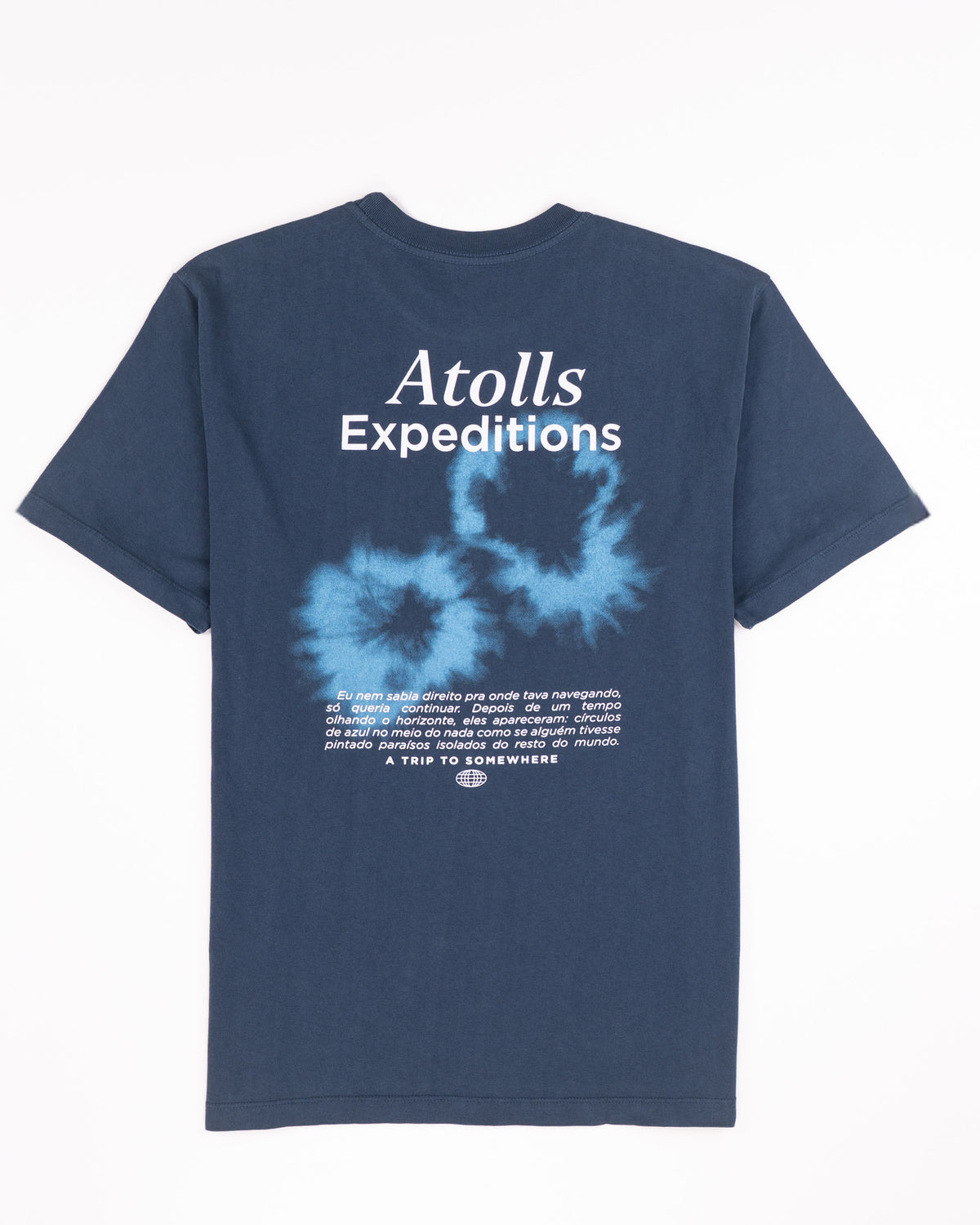 T-Shirt Attols Azul Oversized