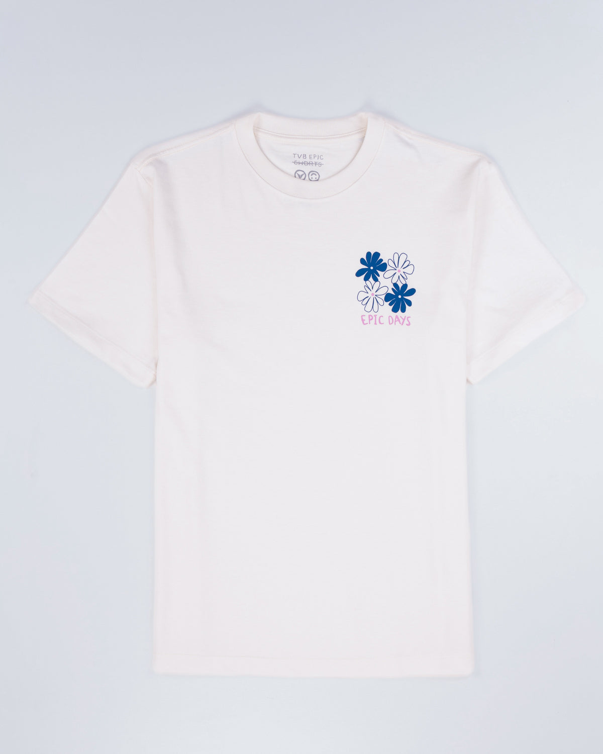 T-Shirt Flower Off White Oversized