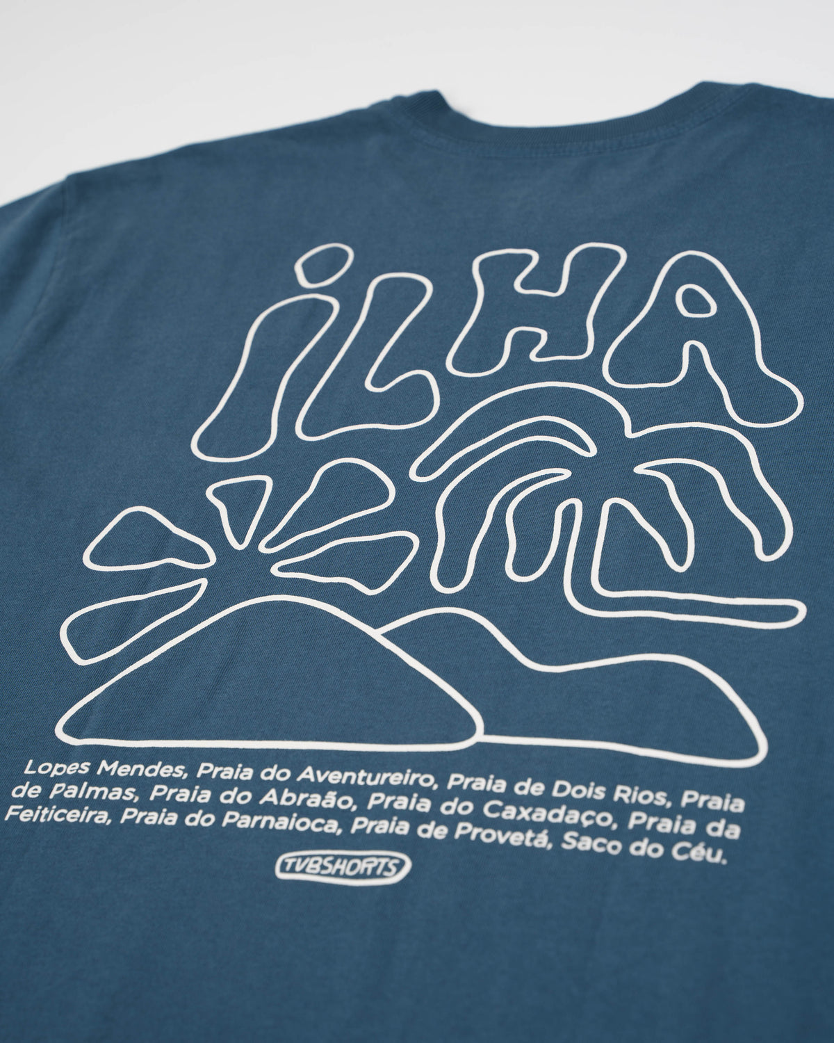 T-Shirt Ilha Azul Oversized