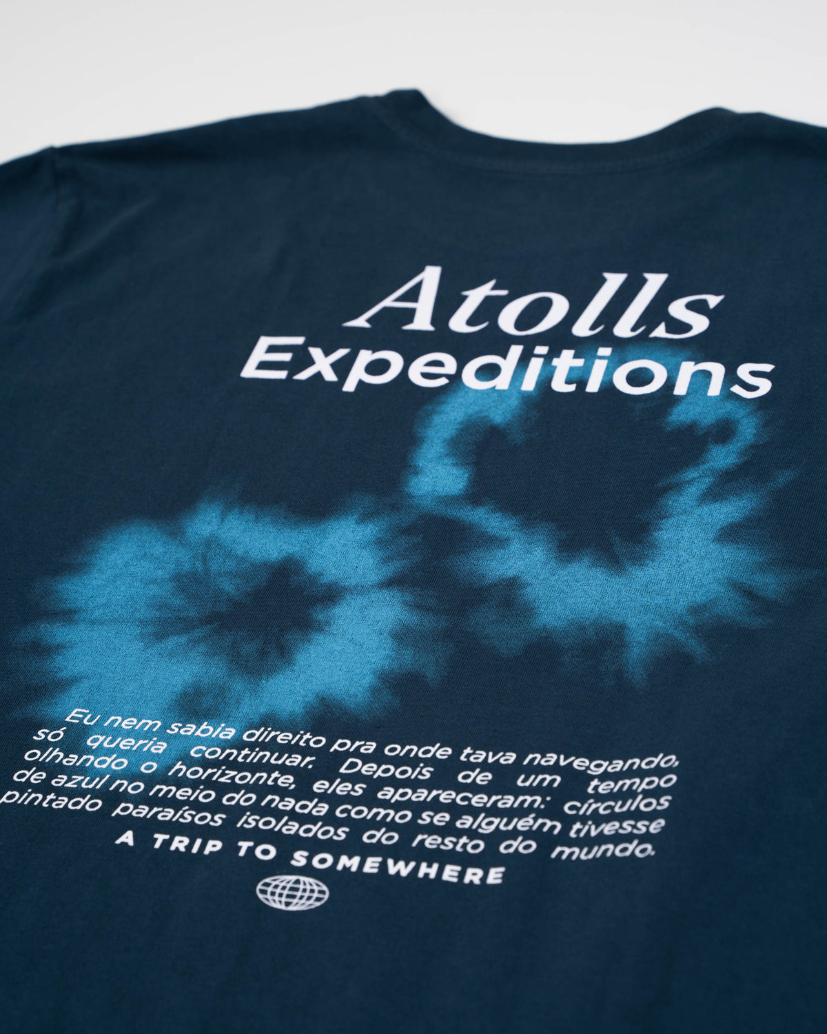 T-Shirt Attols Azul Oversized