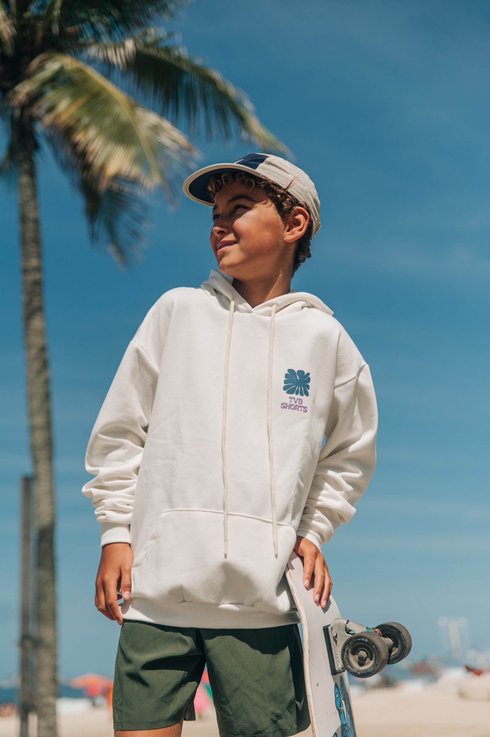 Hoodie Veranico/off white