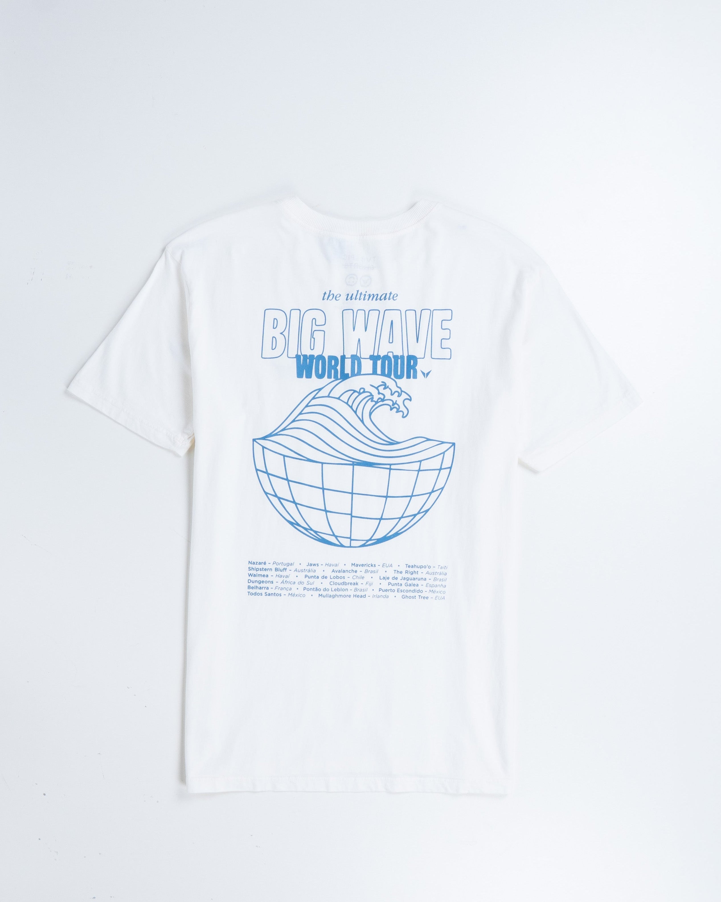T-Shirt Big Wave Tour Off White