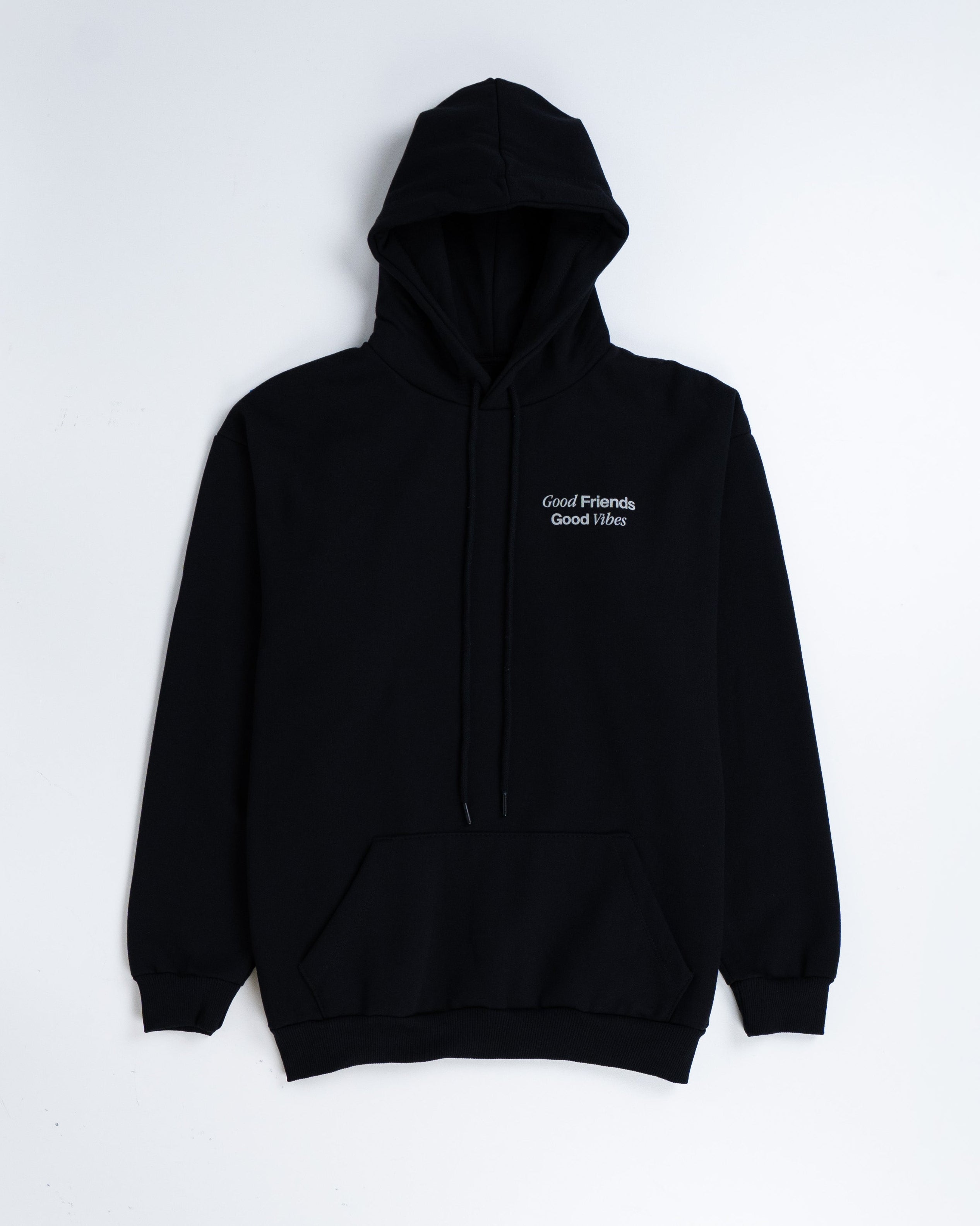 Hoodie Good Friends / Preto