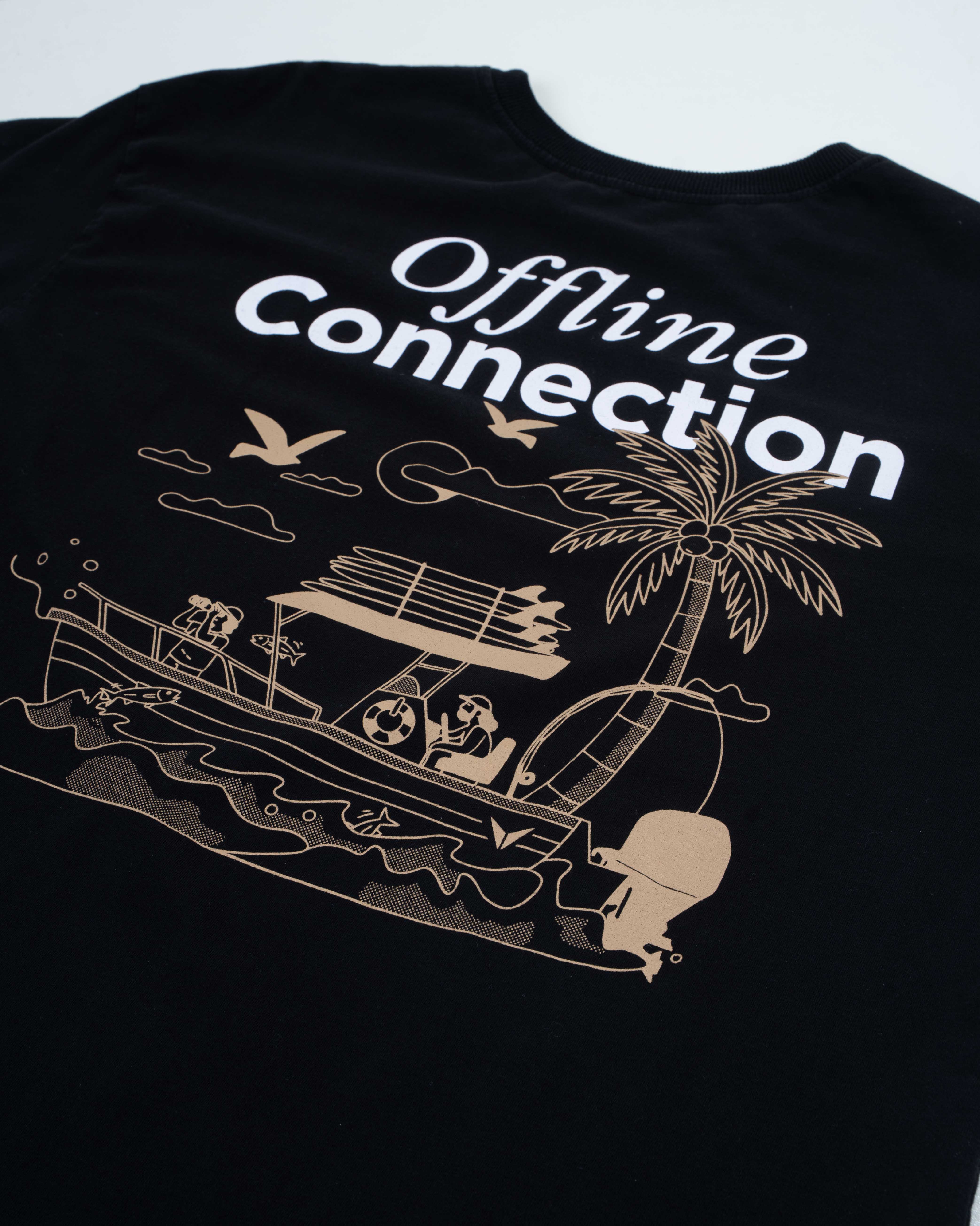Offline Conection Oversize Preto
