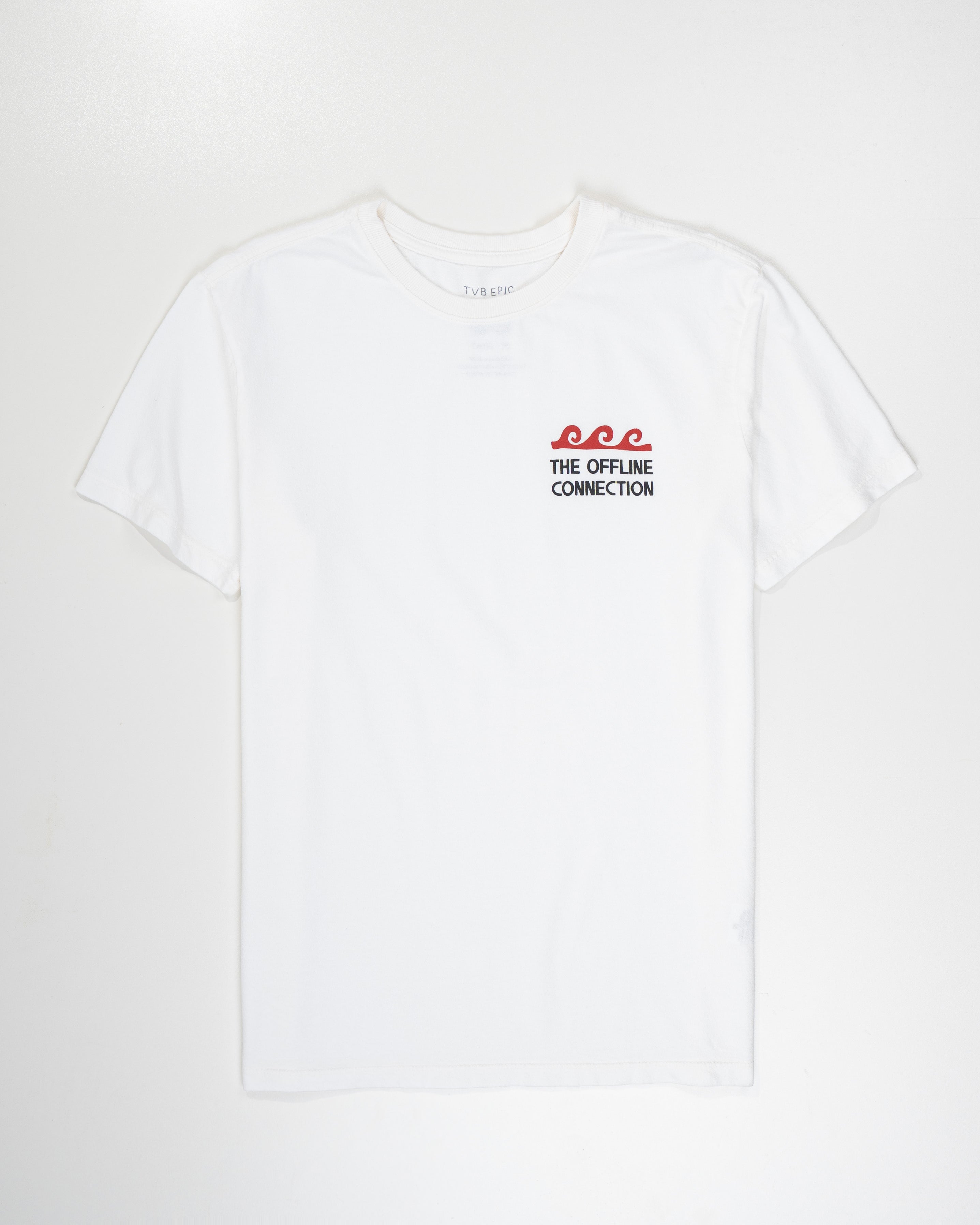 T-shirt Offline Connection Crepe Off White