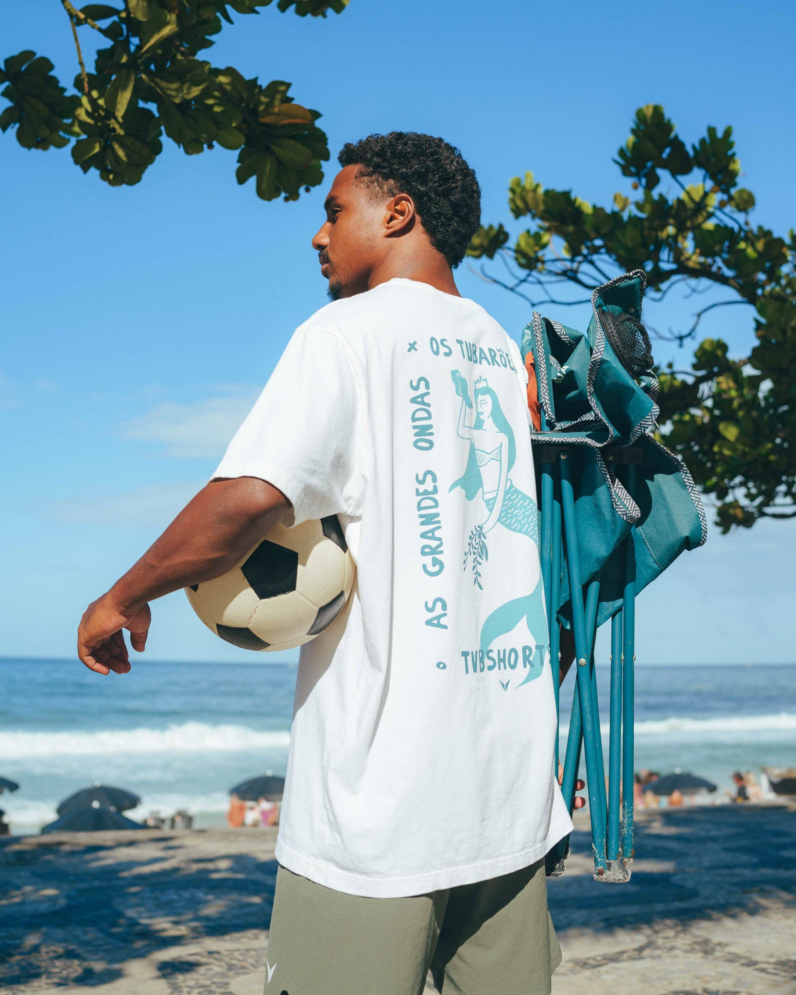 T-Shirt Canto da Sereia Off-White
