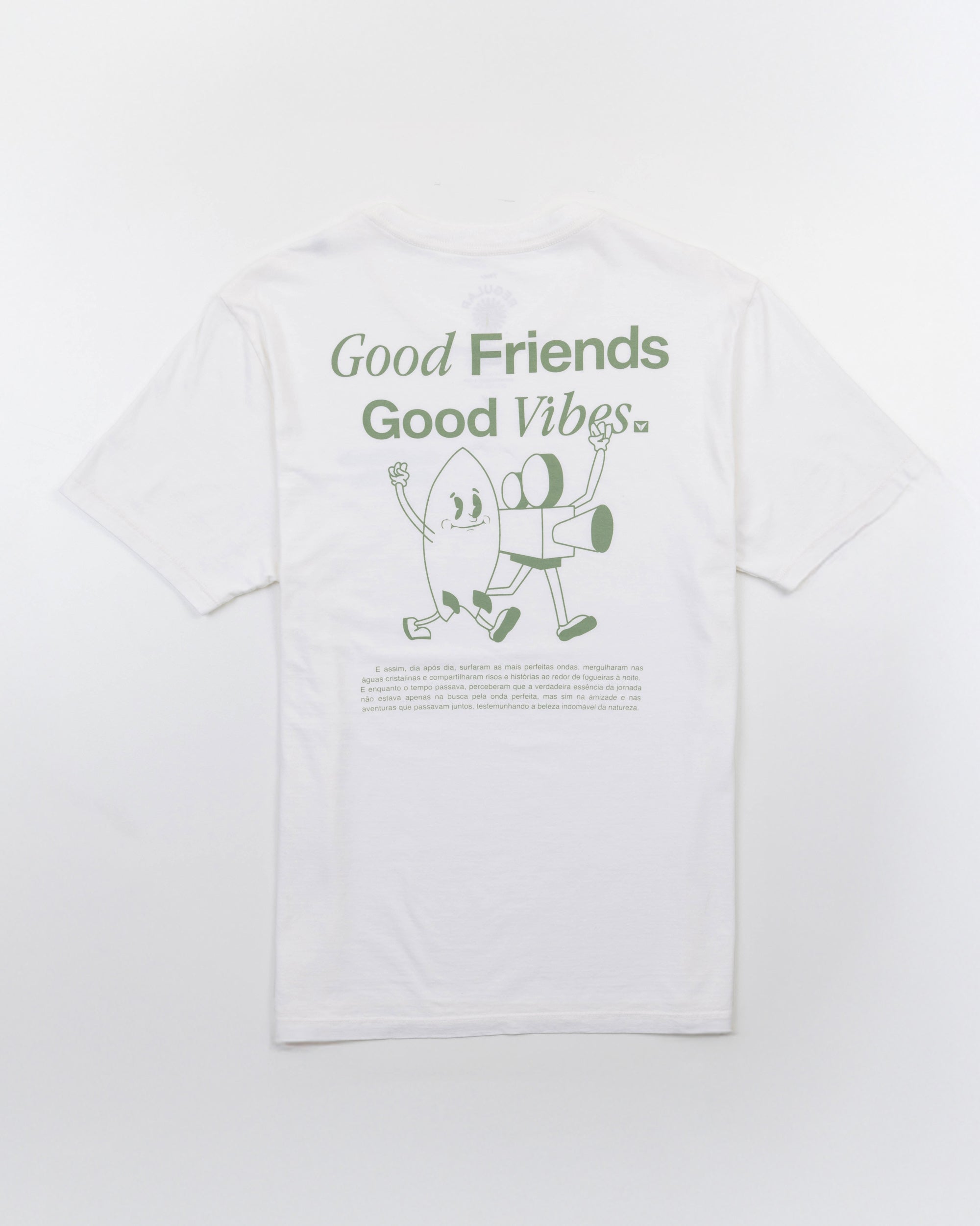 T-Shirt Good Friends Off White